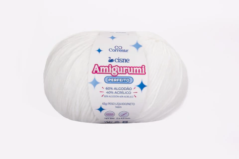 CISNE AMIGURUMI PERFEITO 145M