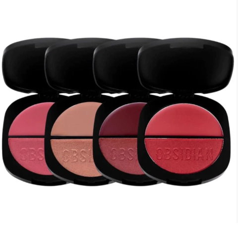 Blush Duo Gemini Obsidian Ruby Rose