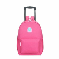 Mochila Escolar Insider Rosa Con Carro en internet