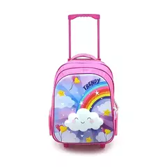 Mochila Escolar Con Carro 16" Trendy 17359 - .:: VALIJAS ARGENTINA ::.