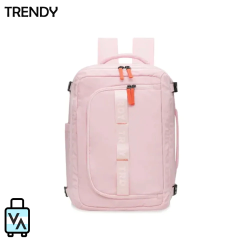Mochila De Viaje Trendy Rosa