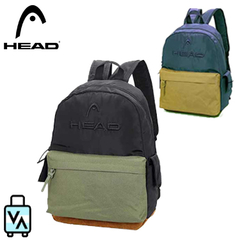 Mochila Urbana Head Negra/Azul