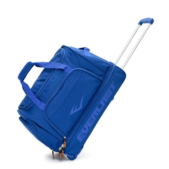 Bolso Con Carro Ruedas Everlast Azul