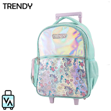 Mochila Escolar Nena Trendy Brillante 18"