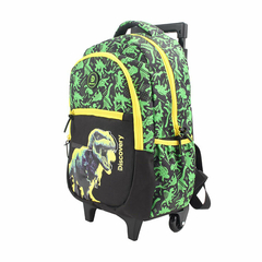 Mochila Escolar Dinosaurio Discovery Adventures Con Carro en internet