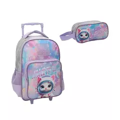 Mochila Con Carro + Cartuchera Trendy 28087 - comprar online