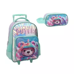 Mochila Con Carro + Cartuchera Trendy 28089 - comprar online