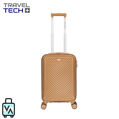 Valija Carry On Travel Tech Dorada - comprar online