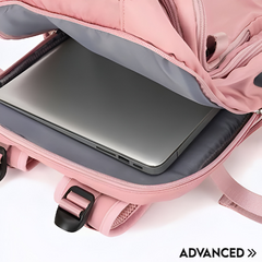 Mochila De Viaje Advanced Travel Negra Incluye Batería - .:: VALIJAS ARGENTINA ::.
