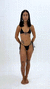 Bottom cortininha | Preto - loja online