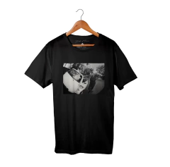Black T-shirt Autito @bysandromolinari