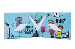 Tyvek® Wallet - by Monkey Wallets® - Billy the Weed on internet