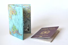 Passport Case - Map - buy online