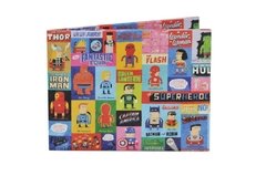 Billeteras de Papel Tyvek® - Monkey Wallets® - Superheroes