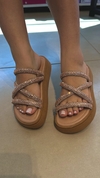 FLATFORM ESTELA BRANCA, NUDE E PRETA - comprar online