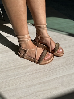 PAPETE SANDALIA CAMILA NUDE - comprar online
