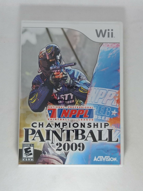 Jogo NPPL Championship Paintball 2009 - Nintendo Wii (Usado)