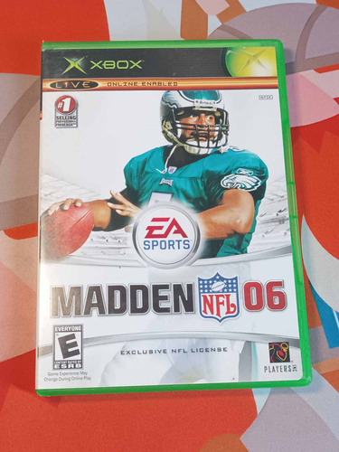 Jogo Madden NFL 06 - Xbox Clássico (usado)