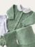 Saída Maternidade Dublin Verde Cidreira Caseado - VG Baby