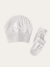 Kit Touca e Luvas OffWhite