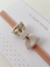 Laço Linho Nude Rococó Fendi - comprar online