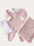 Saída Maternidade Roma Pétala Rosa Pastel
