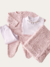Saída Maternidade Roma Pétala Rosa Pastel - comprar online