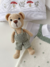 Urso Jardineira Verde - VG Baby