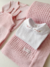 Saída Maternidade Xadrez Rosa Bebê - comprar online