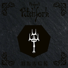 Project Pitchfork – Black - 2 x Vinyl, LP, Limited Edition, Black/ White Splattered , 2 x CD, Limited Edition - raro