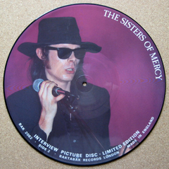 Sisters Of Mercy – vinyl Limited Edition Interview Picture Disc