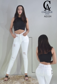 PANTALON PARA DAMA BLANCO AD334