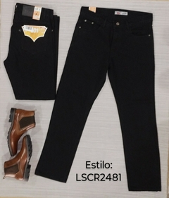 PANTALON CABALLERO NEGRO LSCR2481