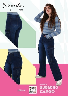 PANTALON CARGO DAMA SU06000 - comprar en línea