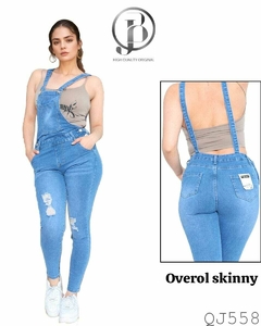 OVEROL SKINNY DAMA QJ558 - comprar en línea