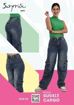 PANTALON CARGO DAMA SU0413 - comprar en línea