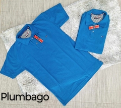 PLAYERA TIPO POLO CABALLERO PLUMBAGO