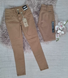 PANTALON DAMA BOY LONDON MARRON