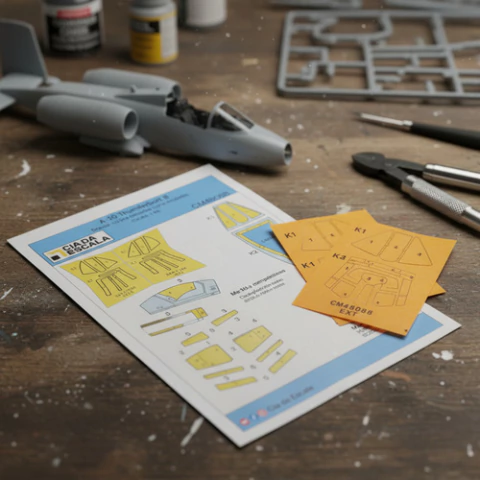 Máscara p/ A-10 Thunderbolt II - 1:48 - comprar online