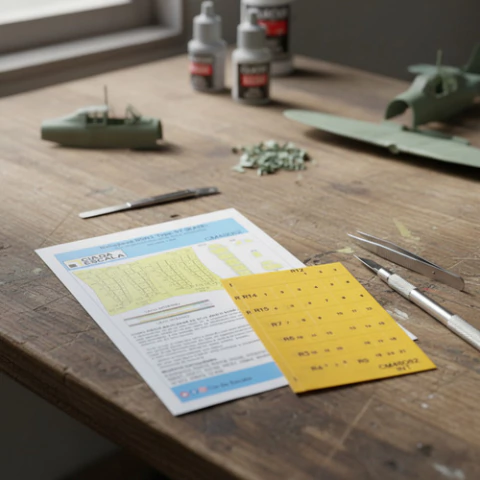 Máscara p/ Nakajima B5N1 Type 97 (KATE) - 1:48 - comprar online