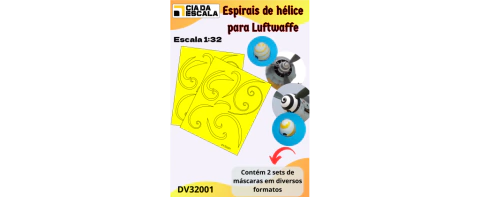 Espirais De Hélices Para Luftwaffe - 1:32