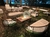 Imagen de Juego de Sillones Gervasoni con almohadones (1 Triple+ 2 Individuales + Mesa)