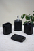 Set de Baño Flush Negro