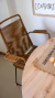 Silla Tulum con apoya brazos Respaldo Alto