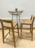Banqueta Tejida Bali en madera Petiribí - ALBA DESIGN