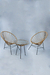 2 Sillas Pomona + 1 Mesa - comprar online