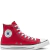 Zapatilla Converse All Star Hi roja de caña alta para hombre y dama