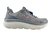SKECHERS D´LUX WALKER PENSIVE CHARCOAL RED
