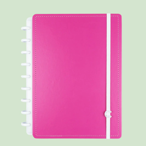 Caerno Super pink- Caderno Inteligente