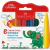 Giz de Cera Little Creatives, Foguete, Grosso, 6 Cores - Faber-Castell